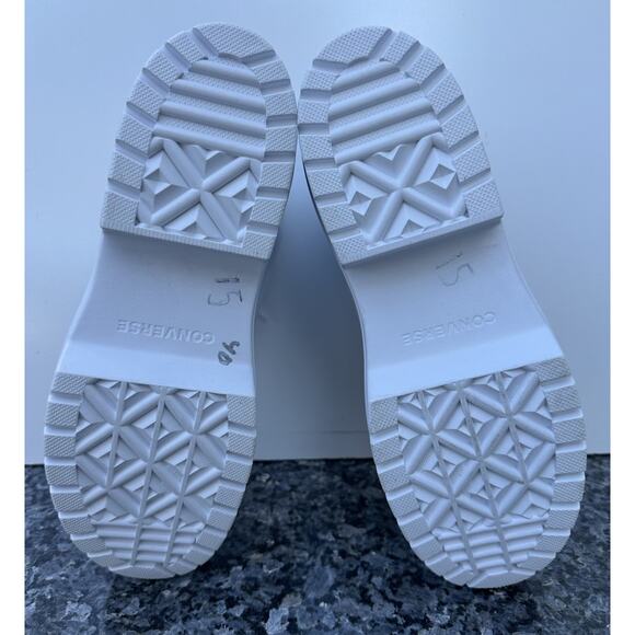 Converse CT All Star White Lugged Heel Platform Women Sneakers A10364C Sz 10.5 - Picture 10 of 15